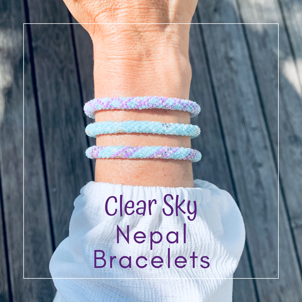Nepal Armband 3/SET - Clear Sky